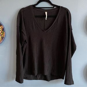 By Anthropologie, long sleeve top